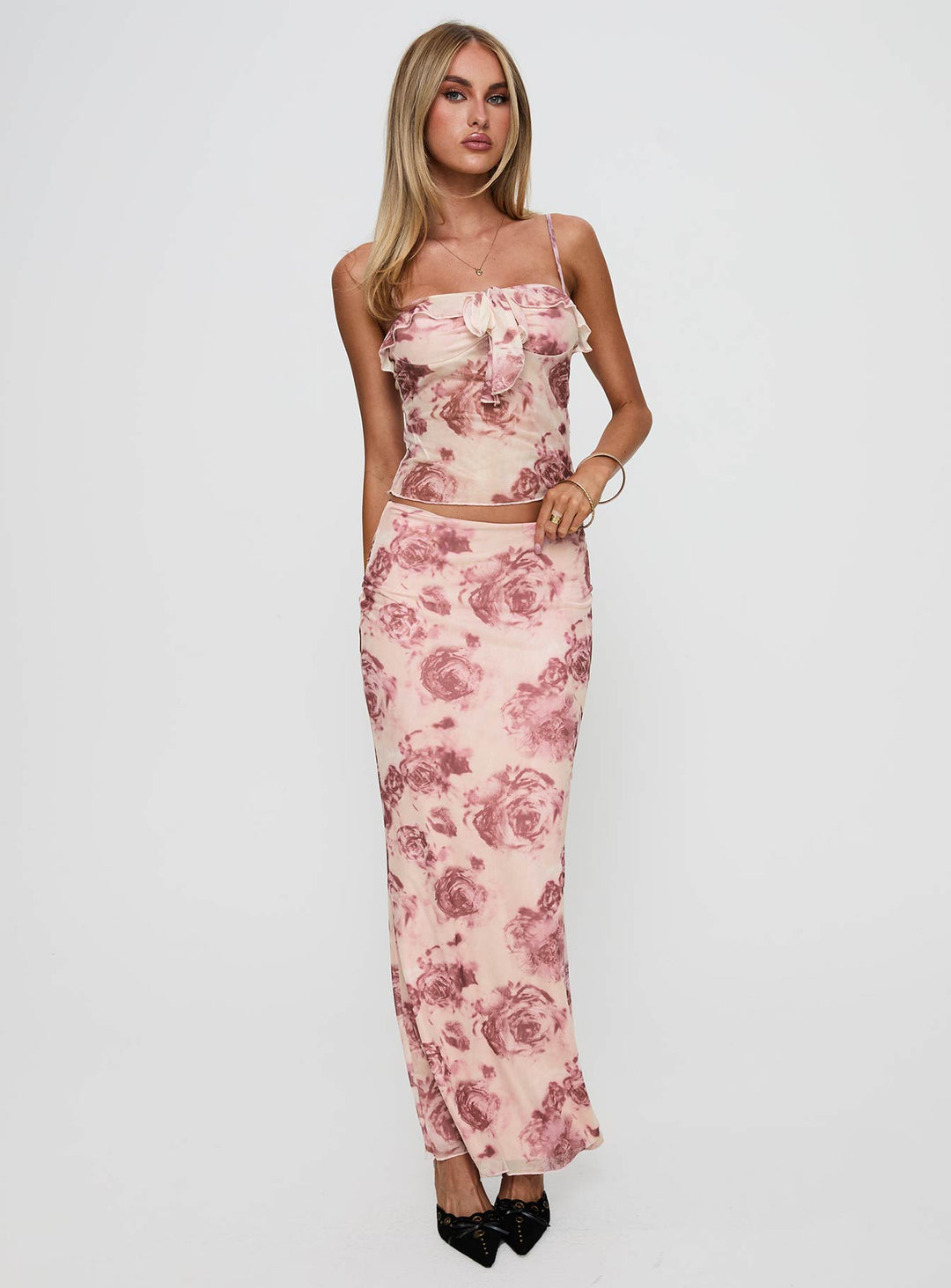 Manifest It Set Rosa Blumen
