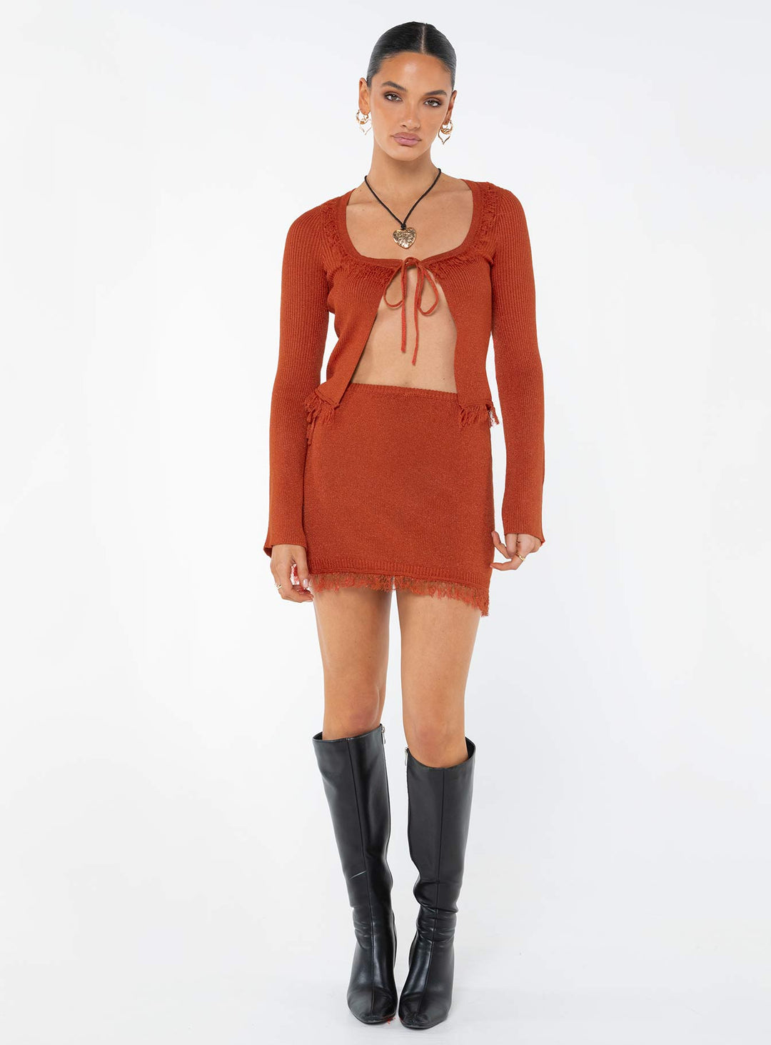 Banita Mini Skirt Red