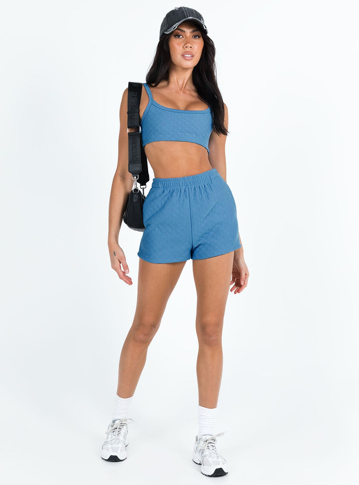 Arabella Short Set Blue