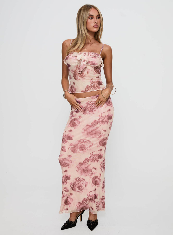 Manifest It Set Rosa Blumen