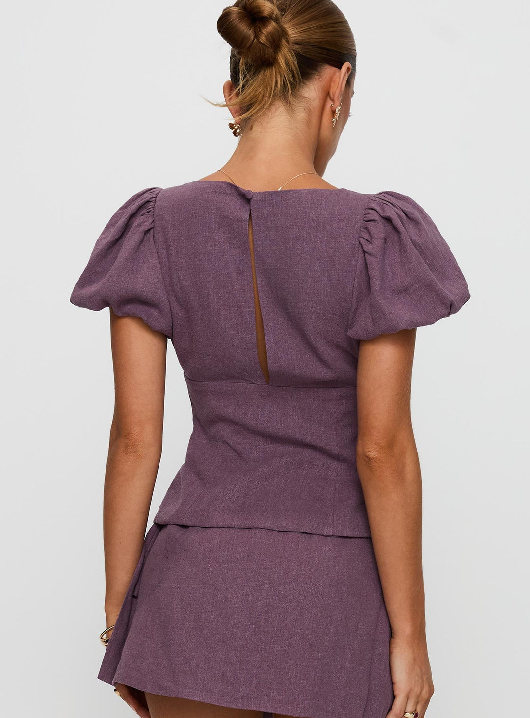 Blusentop Wilhelmina Mauve