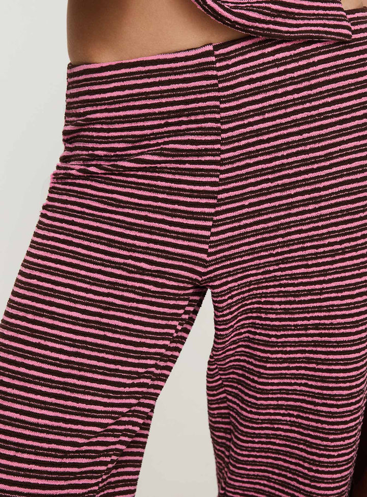 Televize Pants Brown / Pink