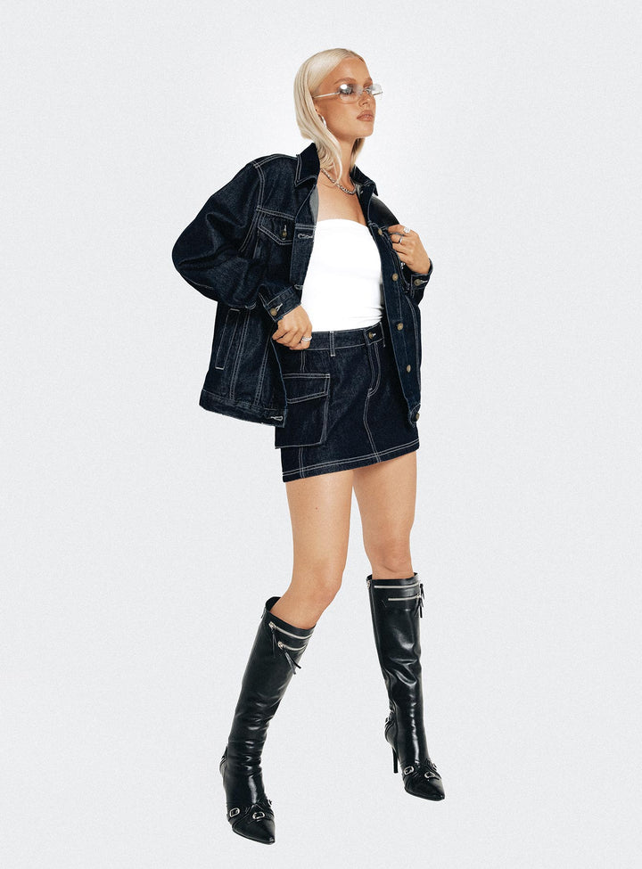 Junie Denim Jacket Indigo