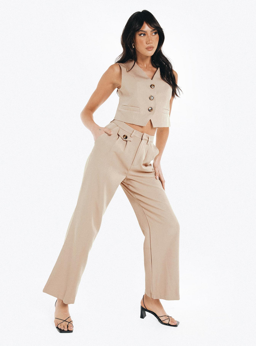 Murison Vest Beige