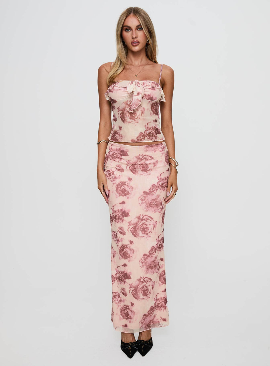 Manifest It Set Rosa Blumen