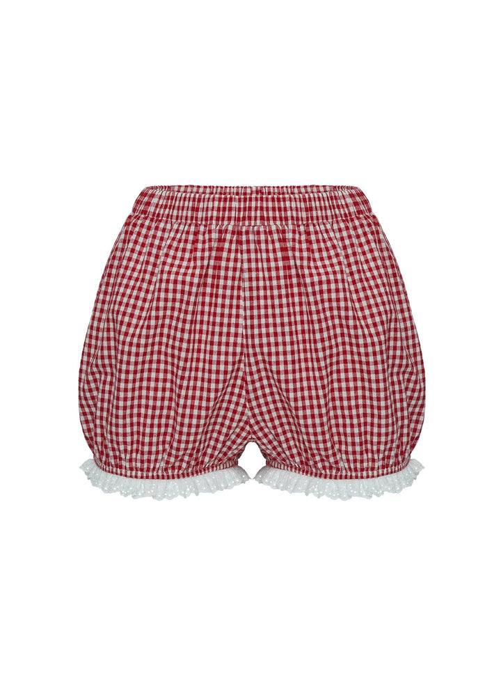 Bruncheon Shorts Red/White