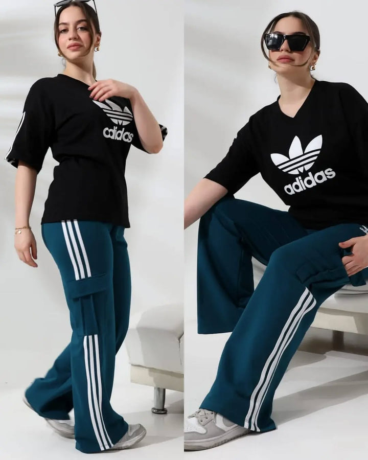 Adidas Urban Stripes™ Women's Set – Streetwear That Combines Style & Comfort Effortlessly!
