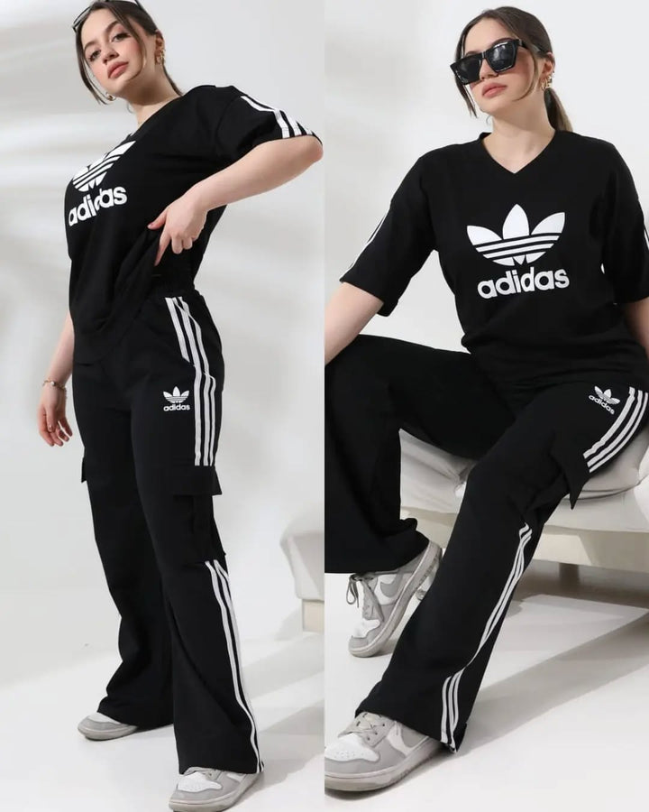 Adidas Urban Stripes™ Women's Set – Streetwear That Combines Style & Comfort Effortlessly!