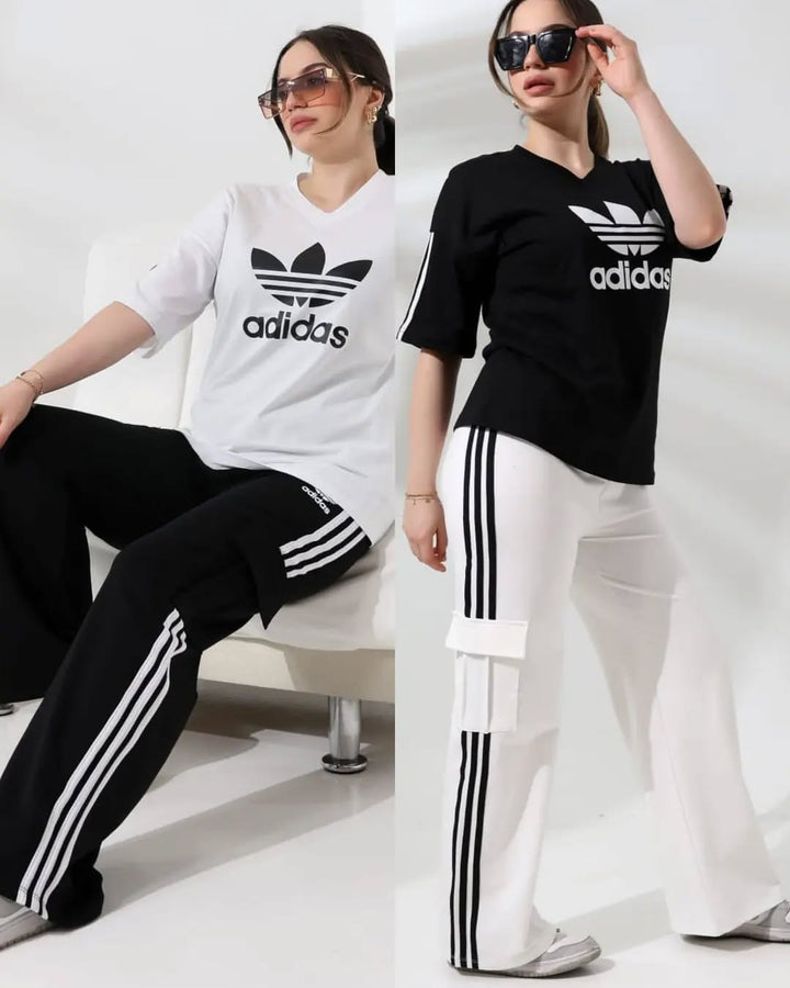 Adidas Urban Stripes™ Women's Set – Streetwear That Combines Style & Comfort Effortlessly!