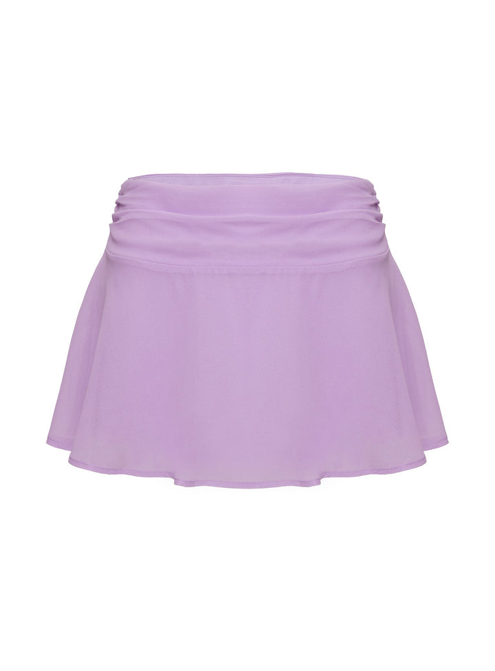 Dafne Mini Skirt Lilac