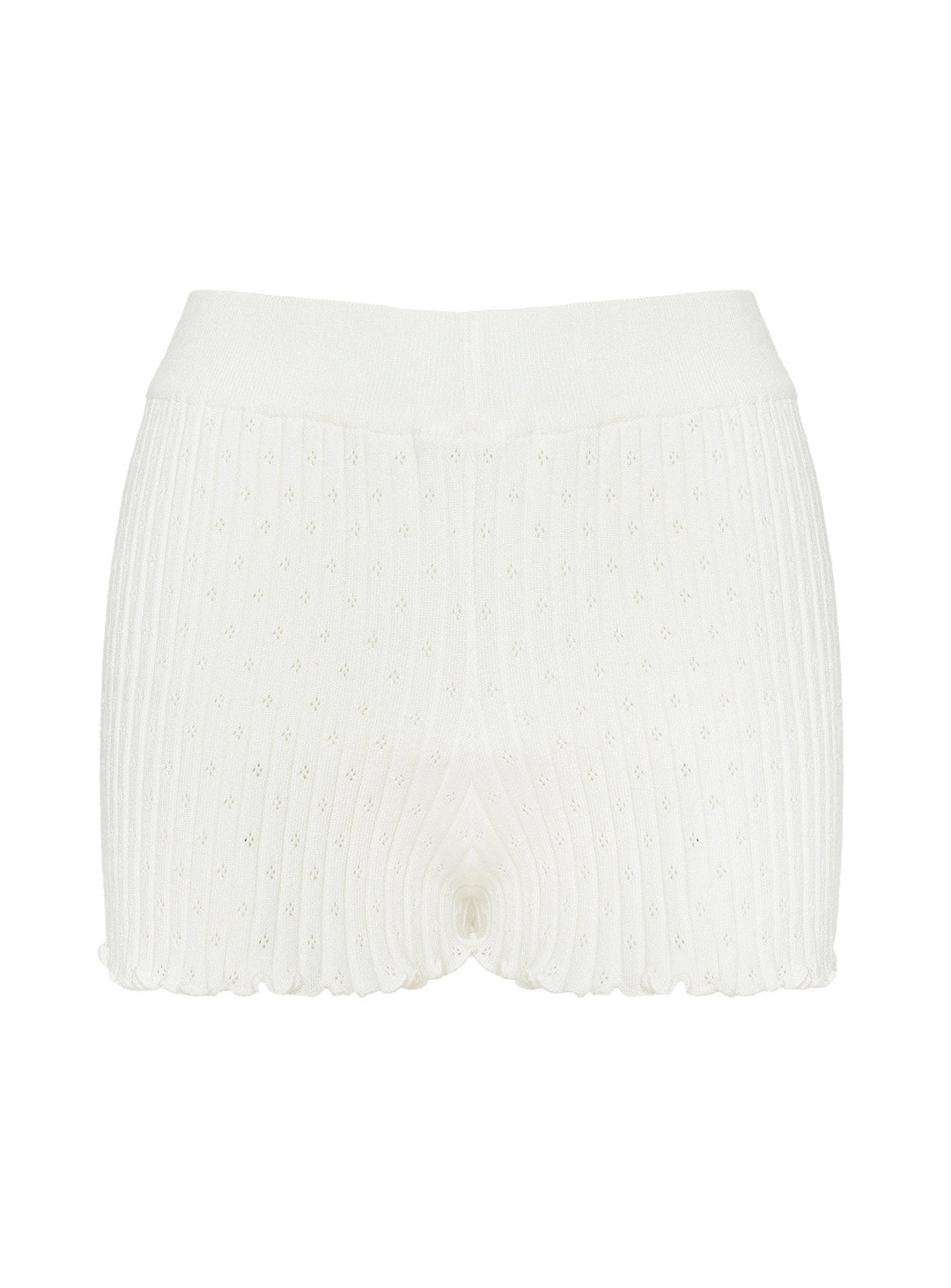Girl Gone Wild Shorts White